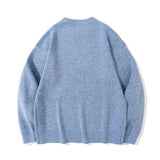 Men Sweater Cartoon Jacquard Sweater Men Fashion Brands round Neck Sweater Pullover