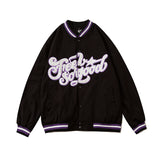 Man Fall Outfits Vintage Jacket Autumn and Winter Baseball Jacket