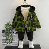 Toddler Boys Jackets Boys Shirt Coat Children Spring and Autumn