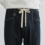 Men Jeans Straight Jeans Men's Trendy All-Match Casual