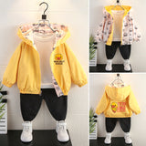 Toddler Boys Jackets Boys' Coat Spring and Autumn Hooded Jacket