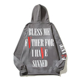 Kanye West Sunday Service Hoodie Autumn And Winter Distressed Retro Hooded Sweater