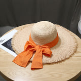 Summer Hats Straw Hat Summer Seaside Sunhat Big Brim Beach Hat