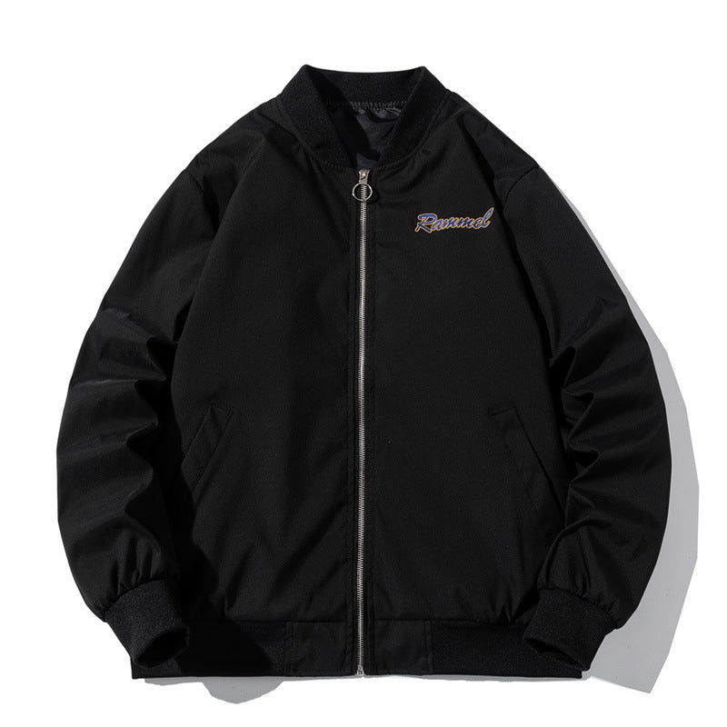 Varsity Jacket Men'S Spring Embroidery Jacket Women'S Baseball Uniform