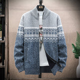 Men's Jackets Autumn and Winter Men's Fleece Jacket plus Size