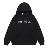 Kanye West Sunday Service Hoodie Autumn And Winter Fog Plus Size Loose Velvet Padded Hooded Sweatshirt