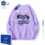Nasa Children Hoodie Nasa Joint Astronaut Boy'S Hoody Autumn And Winter Thickened