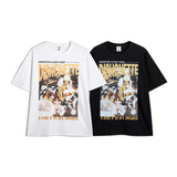 Y2g Shirts for Boys Athletes Printed Short-Sleeved T-shirt Loose