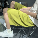 Men White Shorts Summer Men's Casual Breathable Shorts