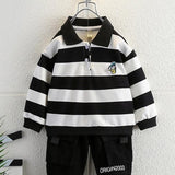 Toddler Boys Sweater Autumn Clothing Suit Boys' Hooded Sweater