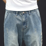 Men Jorts Summer Men's Shorts Male Loose Casual Pants