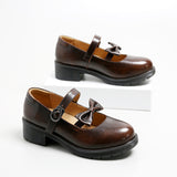 Mary Jane Shoes Women'S Summer Leather Shoes
