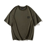 Men T Shitrs Letter Printed round Neck