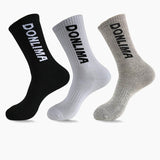 Off White Socks Basketball Socks Men's Thickened Long Tube High-Top Skateboard Trendy Sports Socks