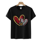 Valentine's Day T Shirt Spring/Summer Short-Sleeved T-shirt Top