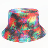 Bucket Hat Fishing Cap Cotton Print Fisherman Hat Printing Bucket Hat Men and Women Outdoor Leisure