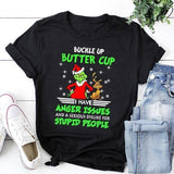 Men and Women Grinch Shirt Christmas Short Sleeve T-shirt