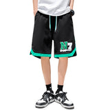 Men White Shorts Summer Men's Shorts Men's Loose Shorts Men