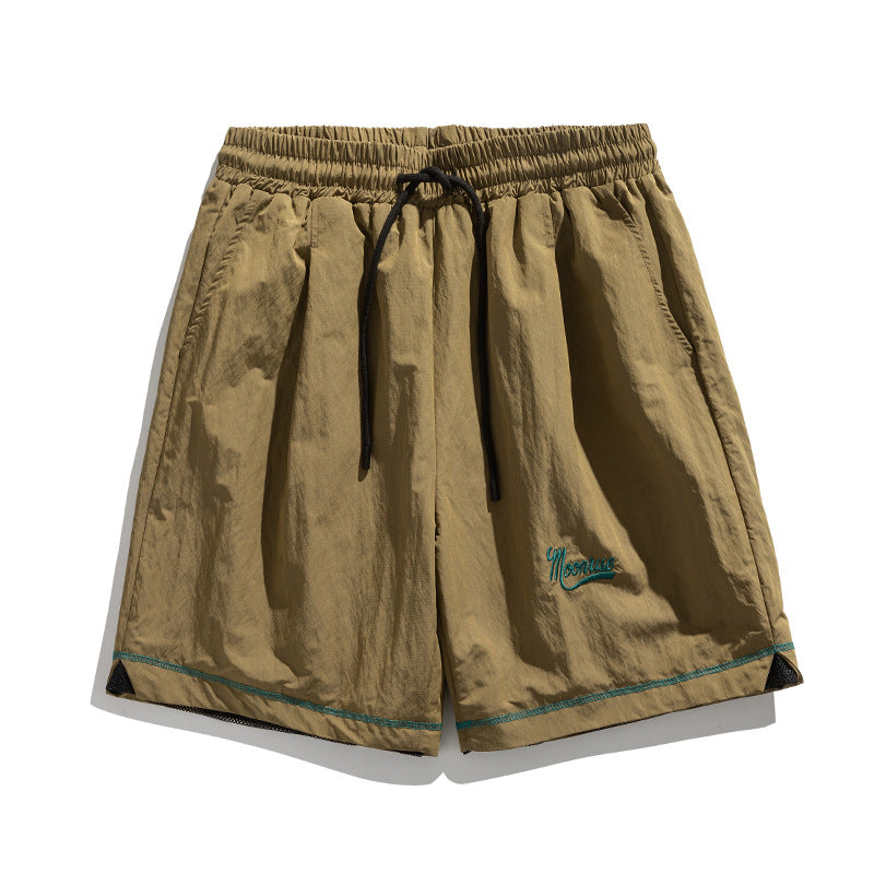Men Shorts Summer Embroidered Casual Shorts Men