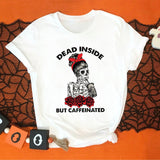 Halloween Costumes Bad Witch Vibe Shirt Printed Short Sleeve T-shirt Unisex Wear
