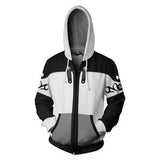 Anime Hoddies 3D Printed Full-Zip Cardigan Anime Hoodie Coat