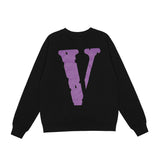 Vlone Sweatshirt Autumn And Winter Printed Long Sleeve Casual Loose Sweater