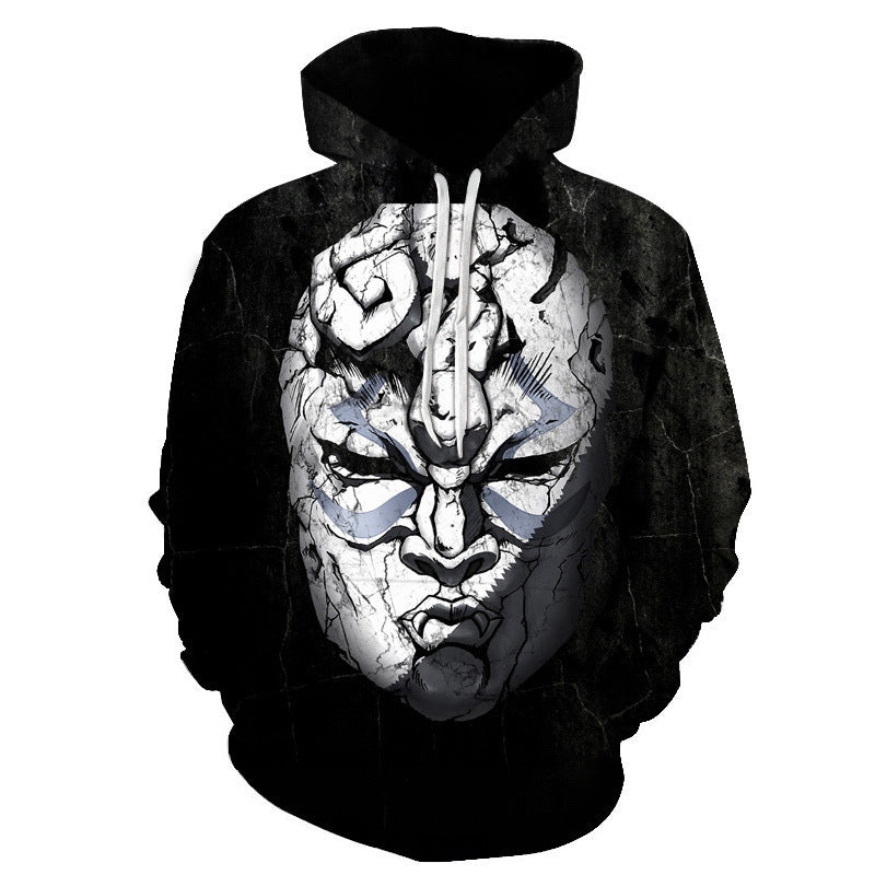 Anime Hoddies JoJo Fantasy Adventure 3D Digital Printing Hoodie