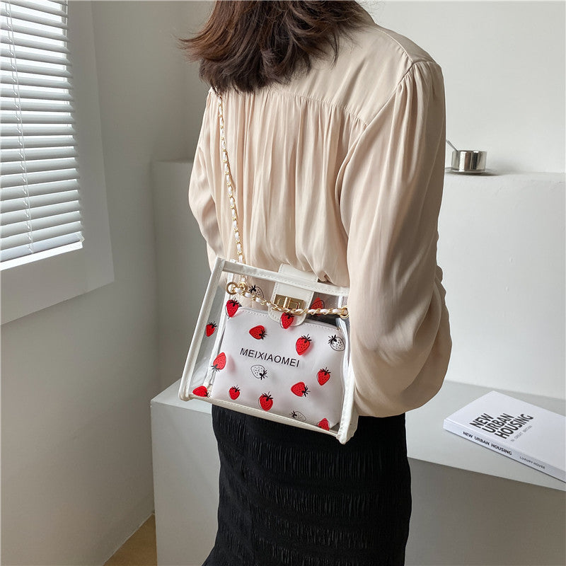 Strawberry Bags Spring and Summer Cartoon Fashion