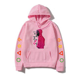 Squid Game Costume Autumn and Winter Loose Casual Hooded Sweater