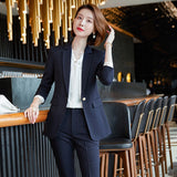 Interview Suit Women Suit Women's Fashion Spring and Autumn Work Clothes