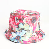 Bucket Hat Fishing Cap Cotton Print Fisherman Hat Female Sun-Proof Bucket Hat Fashion Sun Hat