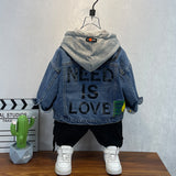 Toddler Boys Jackets Boys' Denim Jacket Spring and Autumn