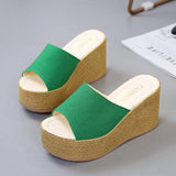 Platform Heels for Women Summer Fashion Platform Slippers