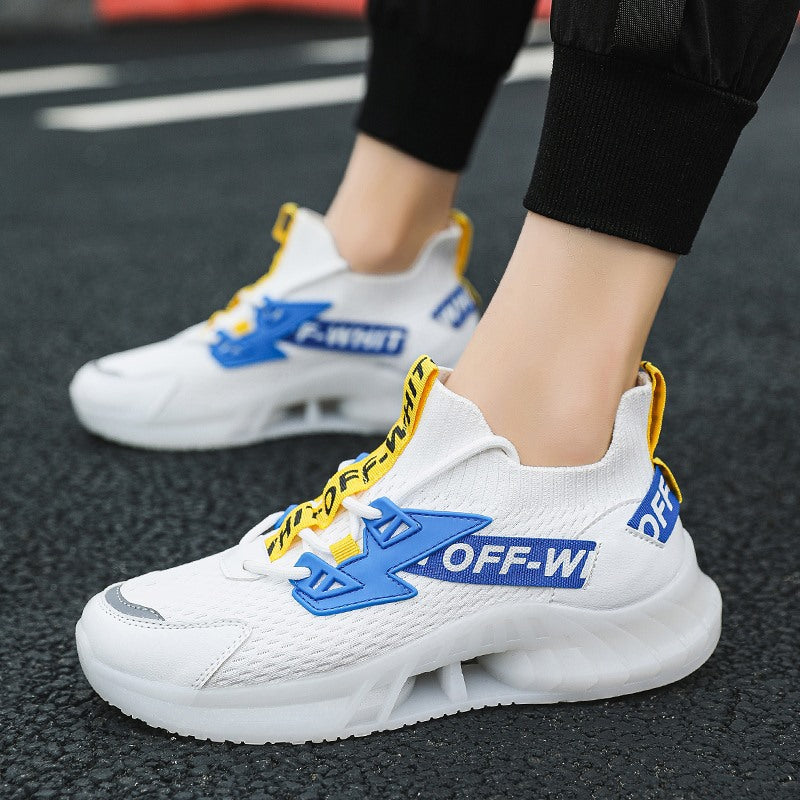 designer Sneaker Shoes Breathable Men's Casual Sneakers Height Increasing Mesh Running Sneakers
