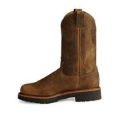 Justin Yellowstone Boots Men'S Viscose Shoes Non-Slip Leather Stitching Round Toe Dr. Martens Boots