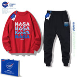 Nasa Children Sweatshirt & Pant Set Nasa Joint Name Boys Sweater Suit Sports