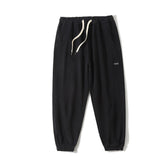 Man Fall Outfis Solid Color Ankle Banded Pants Male Student Workwear Casual Pants