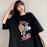 Tom And Jerry T Shirt Loose Chic