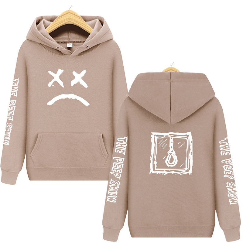 Adolesence Sweatshirt Hooded Sweater Fleece-Lined