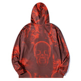 Kanye West Sunday Service Hoodie A$Ap Rocky Skull Terry Hooded Sweater