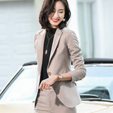 Interview Suit Women's Suit Jacket Women's Spring and Autumn Leisure Suit