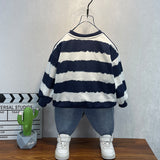 Toddler Boys Sweater Boys' Suit Spring and Autumn Autumn Clothes Clothes