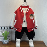 Toddler Boys Jackets Boys Autumn Clothing Baseball Jacket Autumn