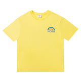Noah T Shirt Noah Cross Classic Rainbow Printing Loose Cotton Oversize Short Sleeve Men'S T-Shirt Women'S Couple Wear
