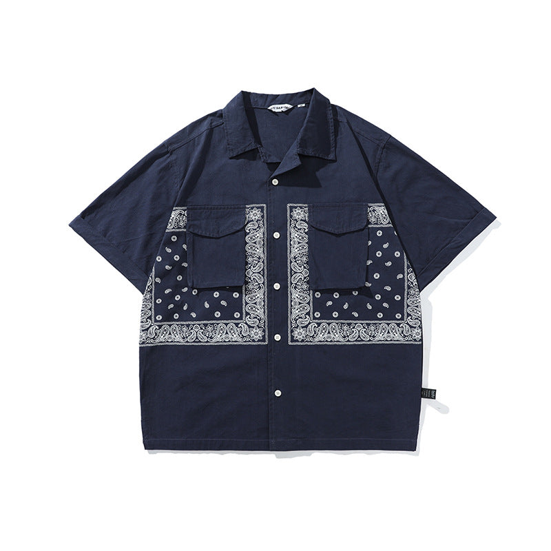Men T Shitrs Ethnic Print