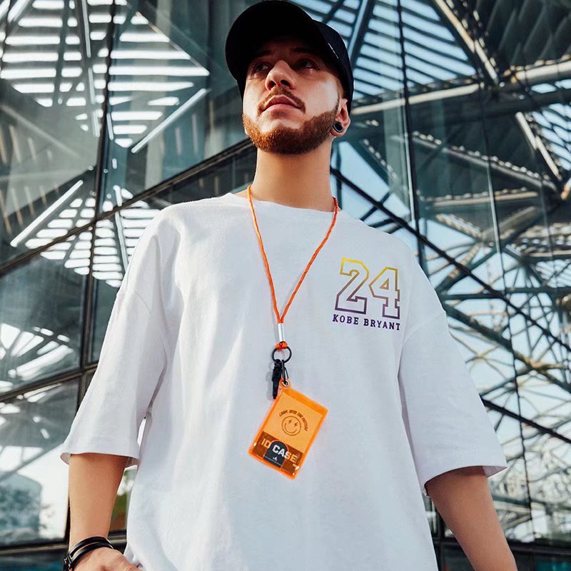 Men T-Shirts Loose Print