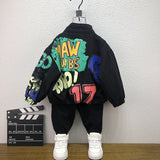 Toddler Boys Jackets Boys' Denim Jacket Spring and Autumn