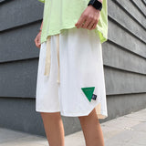 Men White Shorts Men's Summer Loose
