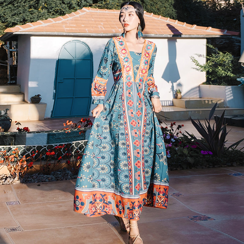Gypsy Style Dresses Ethnic Style Bohemian Seaside