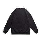 Crew Neck Sweatshirts for Men Men's Sweater Letter Embroidered Top Men's